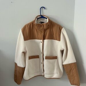 The North Face Women's Cream and Tan Cragmont Fleece Jacket